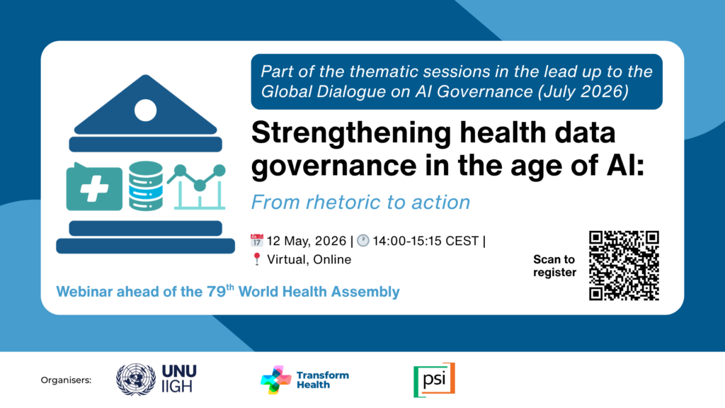 Strengthening health data governance in the age of AI: From rhetoric to action (TEST)